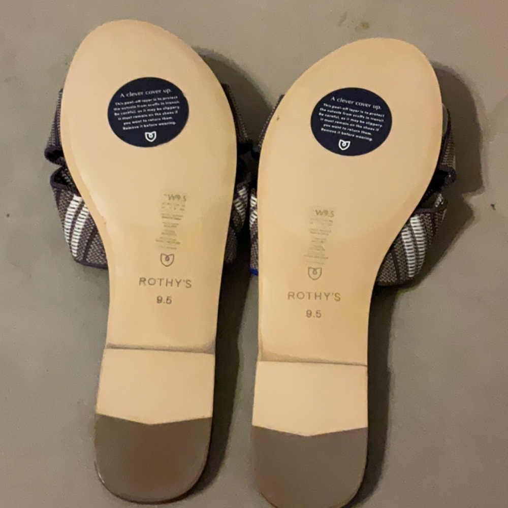 NWOT Rothy’s knot sandal taupe size 9.5 - Picture 6 of 8